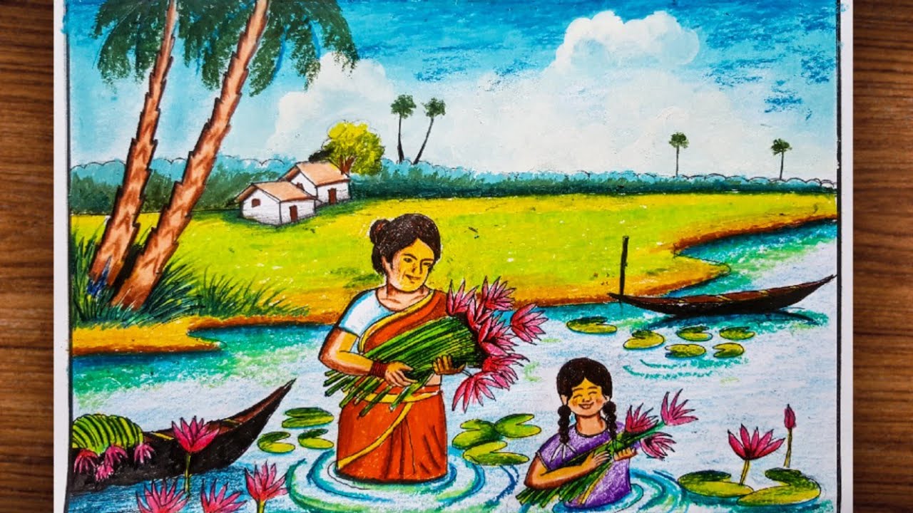 গ্রামীণ দৃশ্য